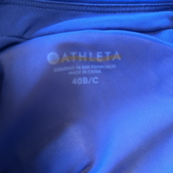 Athleta Bra cup Halter Tankini - Size 40B/C - Picture 3 of 6